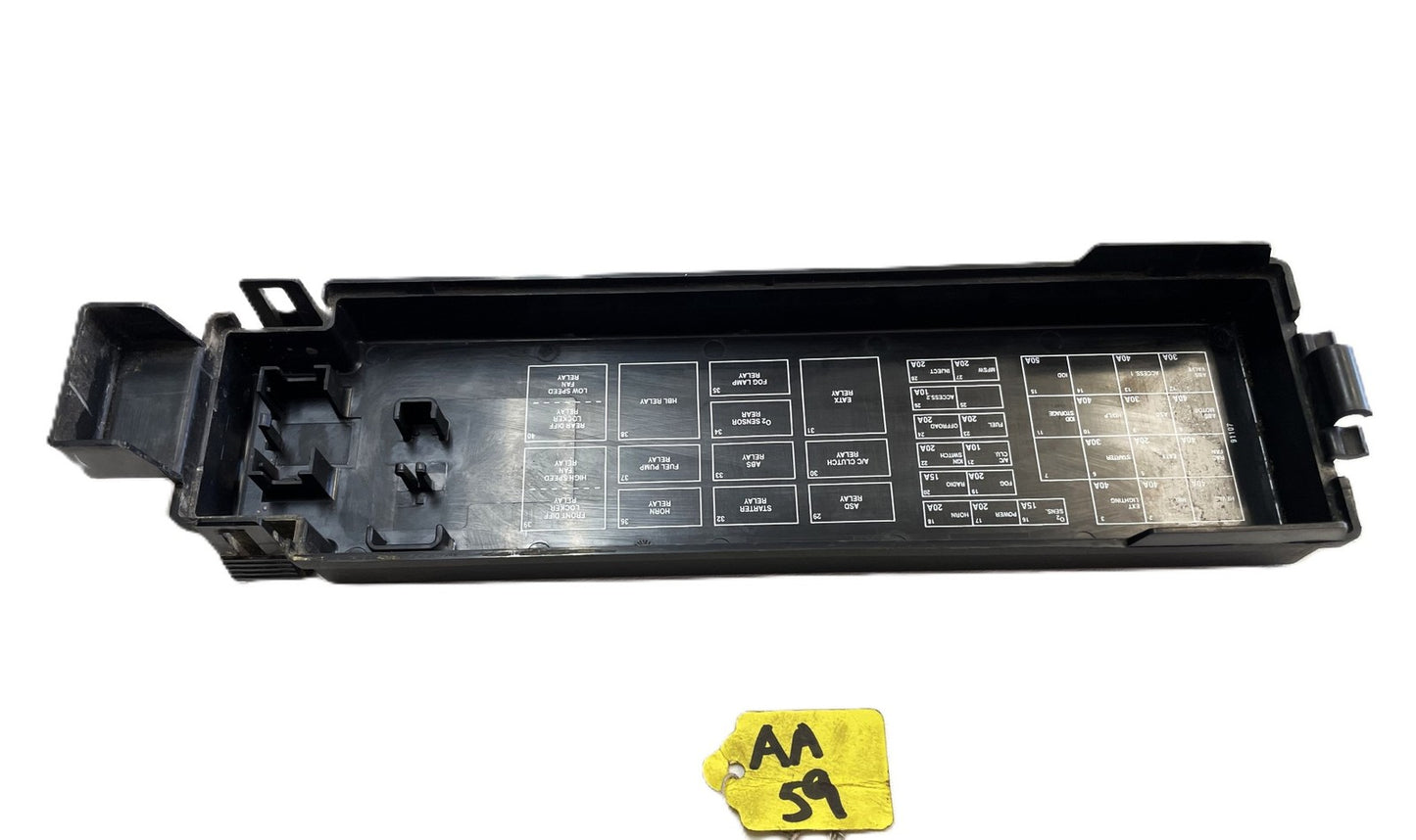 Jeep TJ Engine Fuse Box Lid cover 91107 fits 01-06 Wrangler Rubicon FREE SHIP