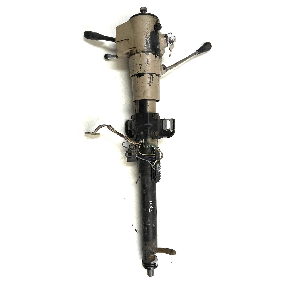 Jeep YJ Tilt Automatic Steering Column Tan Trim 87-95 Wrangler BOLT IN READY