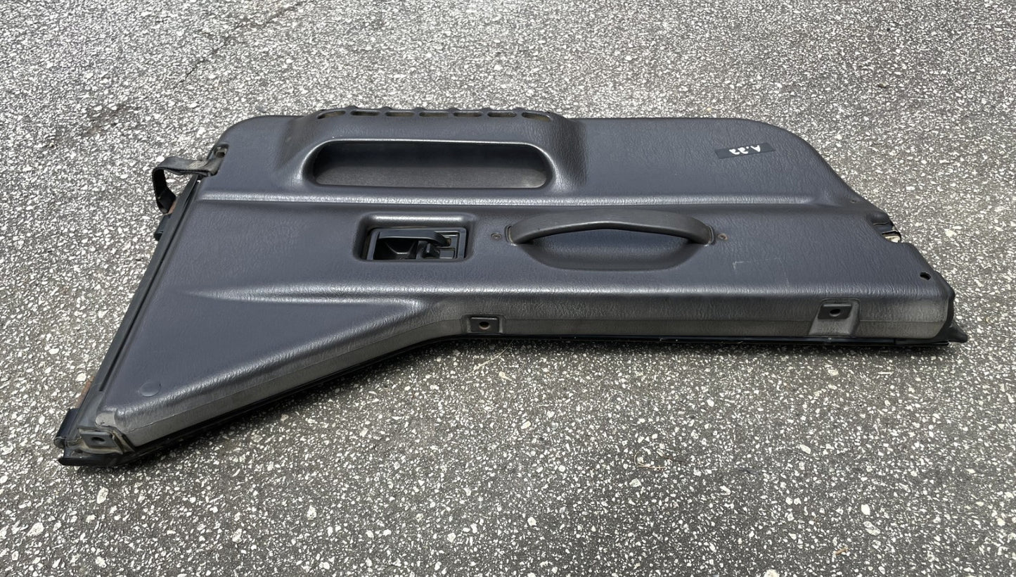 Jeep TJ Wrangler half doors black left right door fits 97-06 agate grey panels