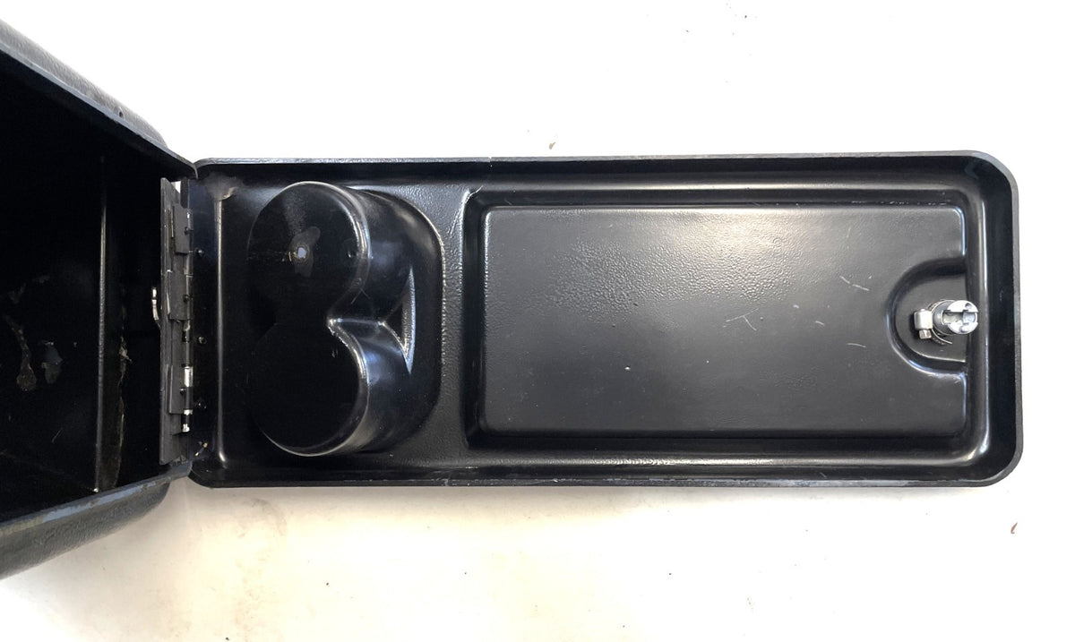 Jeep CJ7 center console 76-90 CJ YJ Wrangler  FACTORY Plastic painted black READ