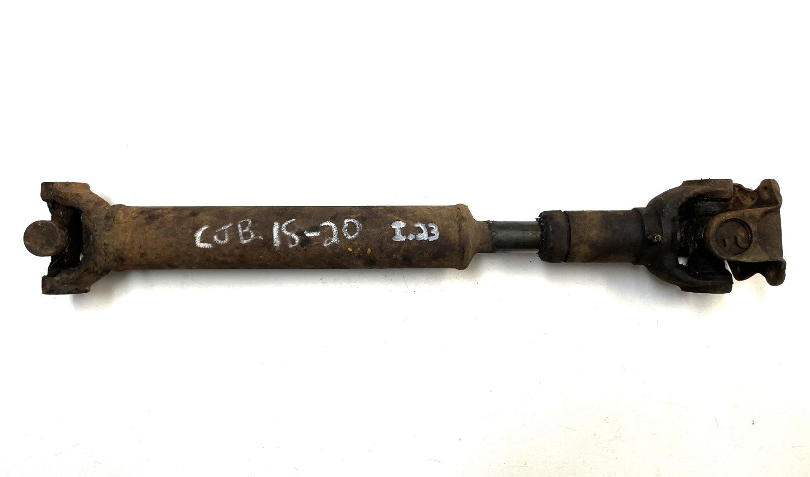Jeep CJ rear drive shaft 18-20" back driveshaft CJ7 CJ5 READ AD FREE SHIP