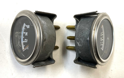 Jeep CJ Oil Pressure Volt Gauge Factory Faria CJ5 CJ7 CJ8 AMC Gauges Battery