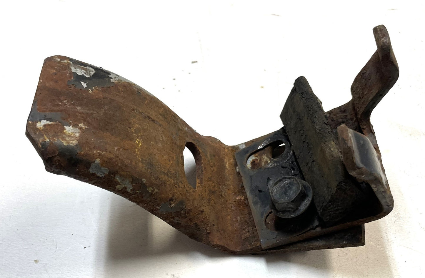 Jeep CJ spare tire rack latch bracket driver side CJ7 CJ8 factory carrier