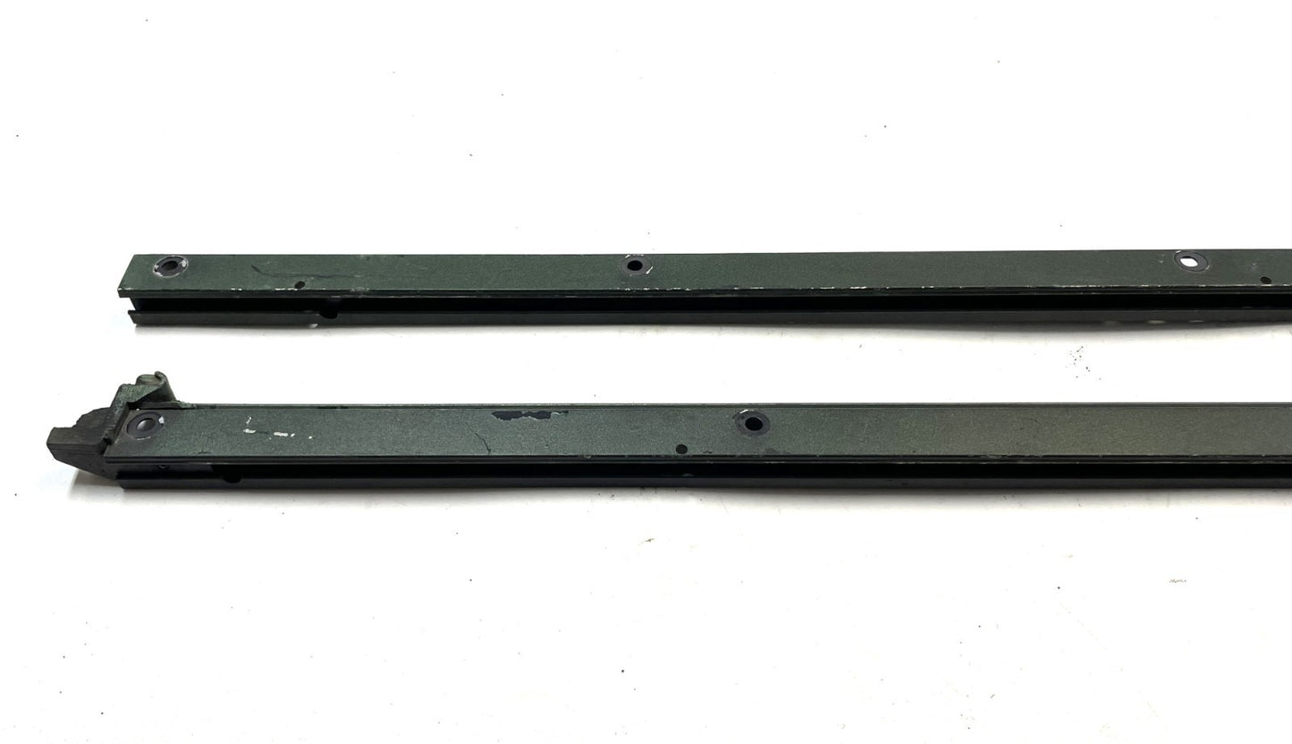 Jeep YJ Soft Top Side Channel Track Body Rails 87-95 Wrangler FACTORY FREE SHIP