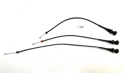 Jeep CJ heater control cables pulls defrost heat vent CJ5 CJ7 CJ8 78-86!