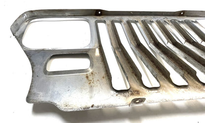 Jeep YJ chrome grill cover grille overlay  fits 87-95 Wrangler FREE SHIPPING