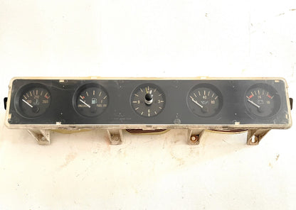 Jeep YJ gauge cluster 87-91 Wrangler center gauges clock fuel temp gas battery