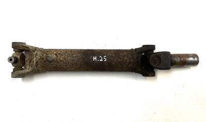 Jeep YJ Wrangler rear drive shaft 14.5” BIG u-joint back 4 cyl manual fits 94 95