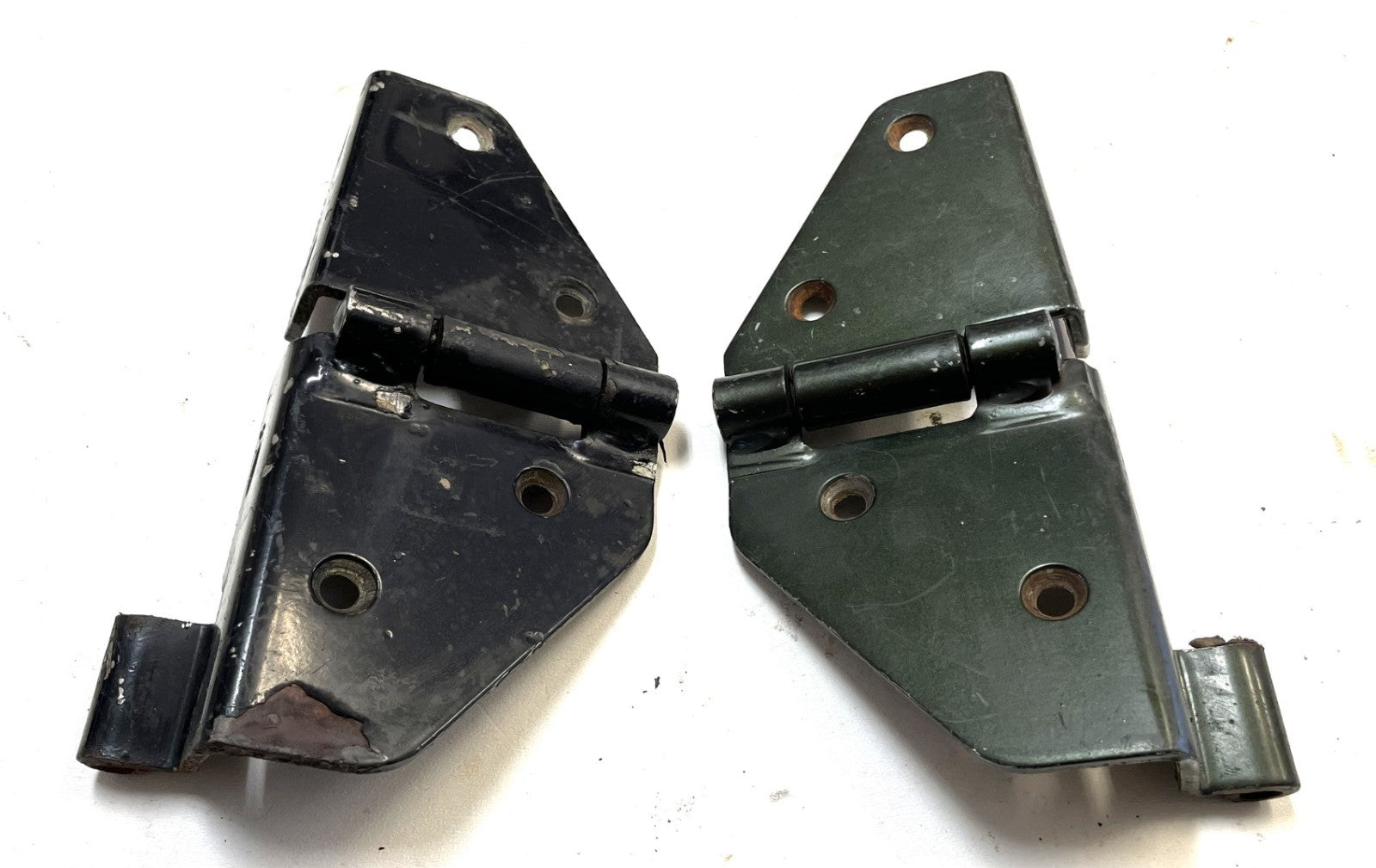 Jeep YJ Wrangler Windshield Hinges Set Driver Passenger Hinge 87-95 FREE SHIP