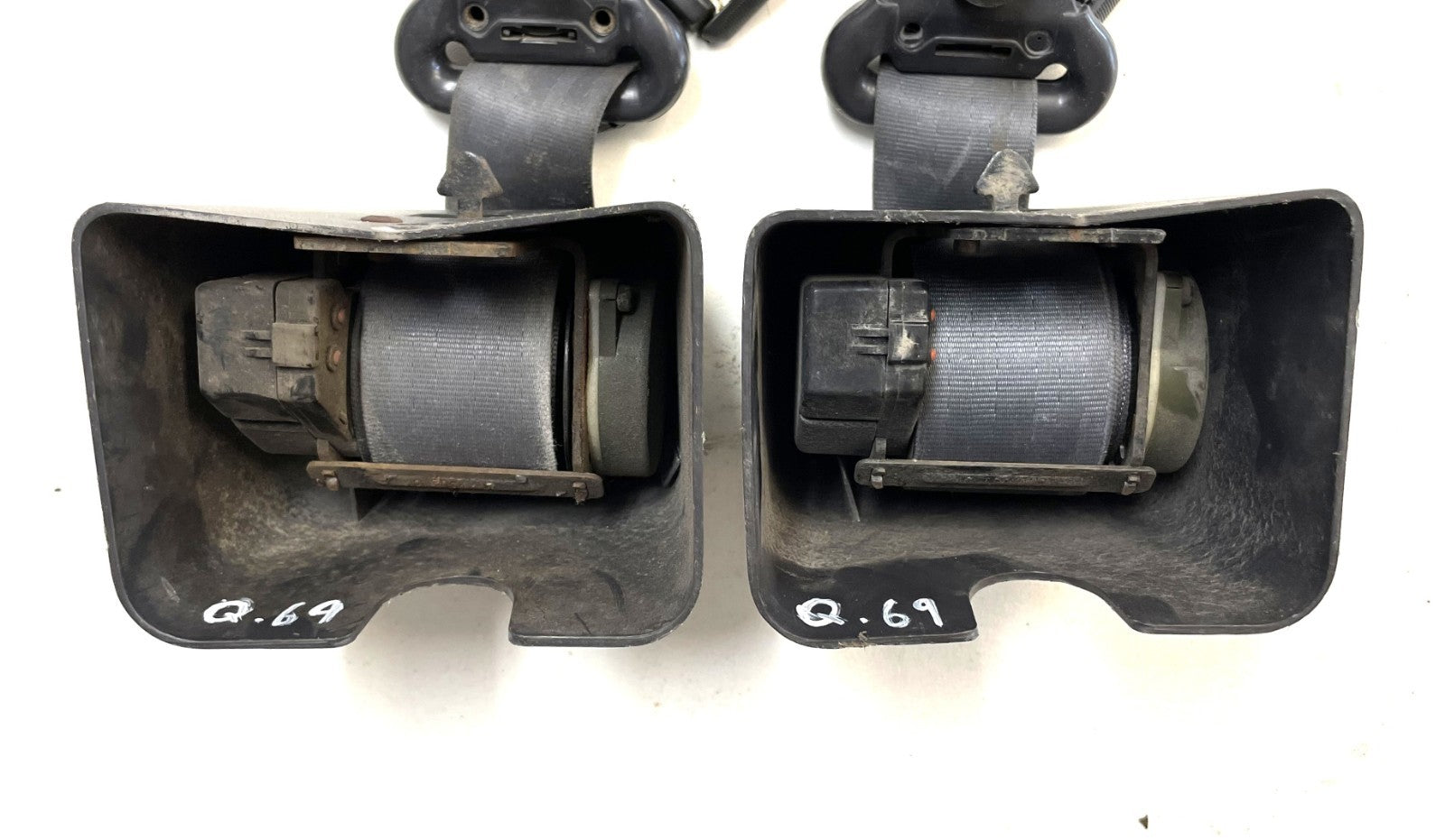 Jeep TJ rear seat belts fit 97-02 Wrangler shoulder belt female buckle back seat