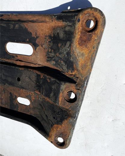 Jeep YJ transmission crossmember metal Mount Skid Plate Belly Pan 87-95 Wrangler