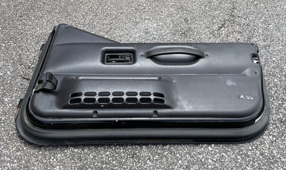 Jeep TJ Wrangler half doors black left right door fits 97-06 agate grey panels