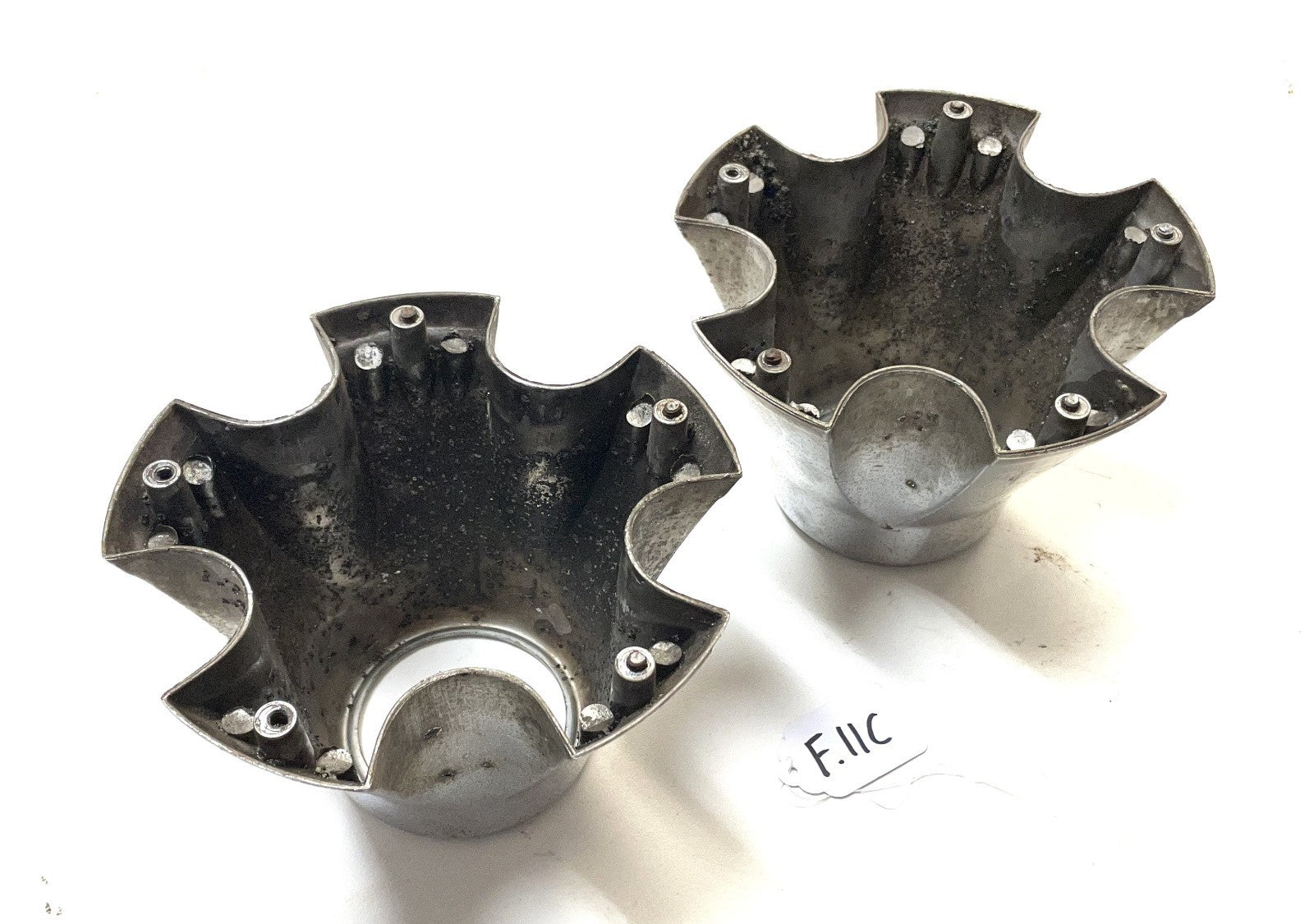 Jeep Laredo Chrome Center Caps Front Wheels CJ5 CJ7 CJ8 AMC Cap Wheel Centers !