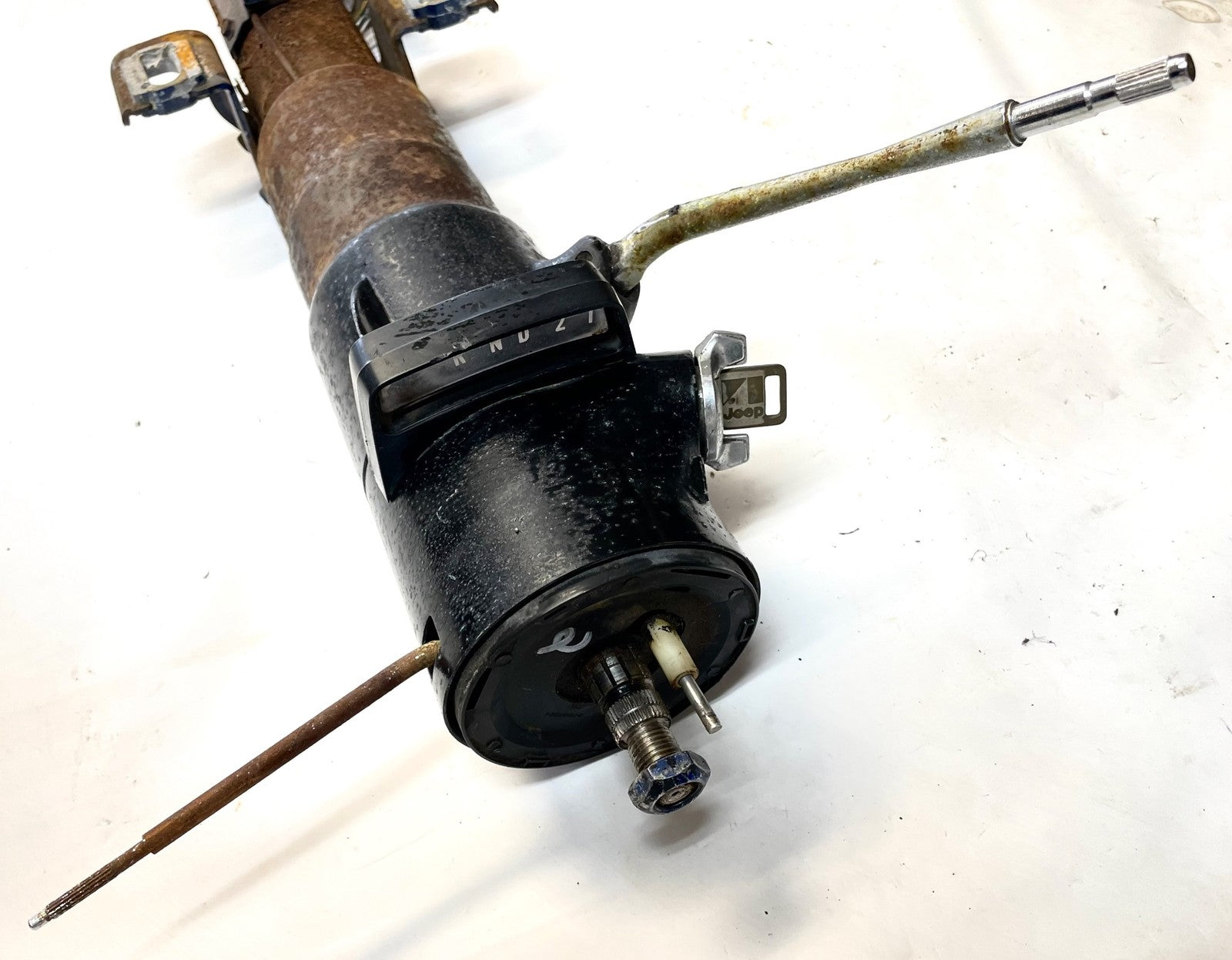 Jeep Automatic steering column Cherokee J10 Wagoneer FSJ BOLT IN READY not tilt!