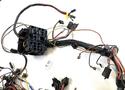 82 Jeep CJ5 CJ7  dash wiring harness gauge panel fuse block READ DESCRIPTION