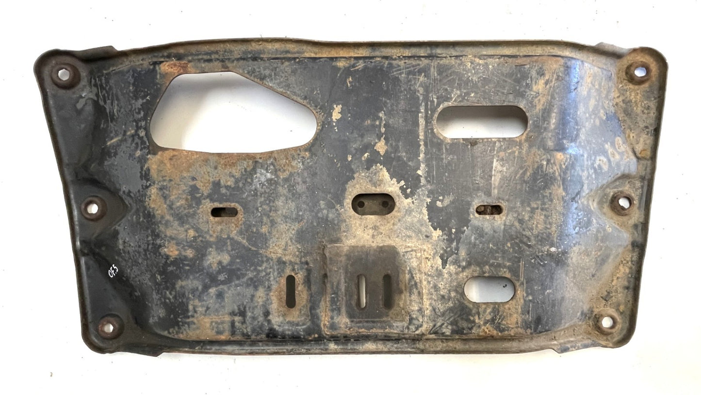 Jeep YJ transmission skid plate metal Mount Crossmember Belly Pan 87-95 Wrangler