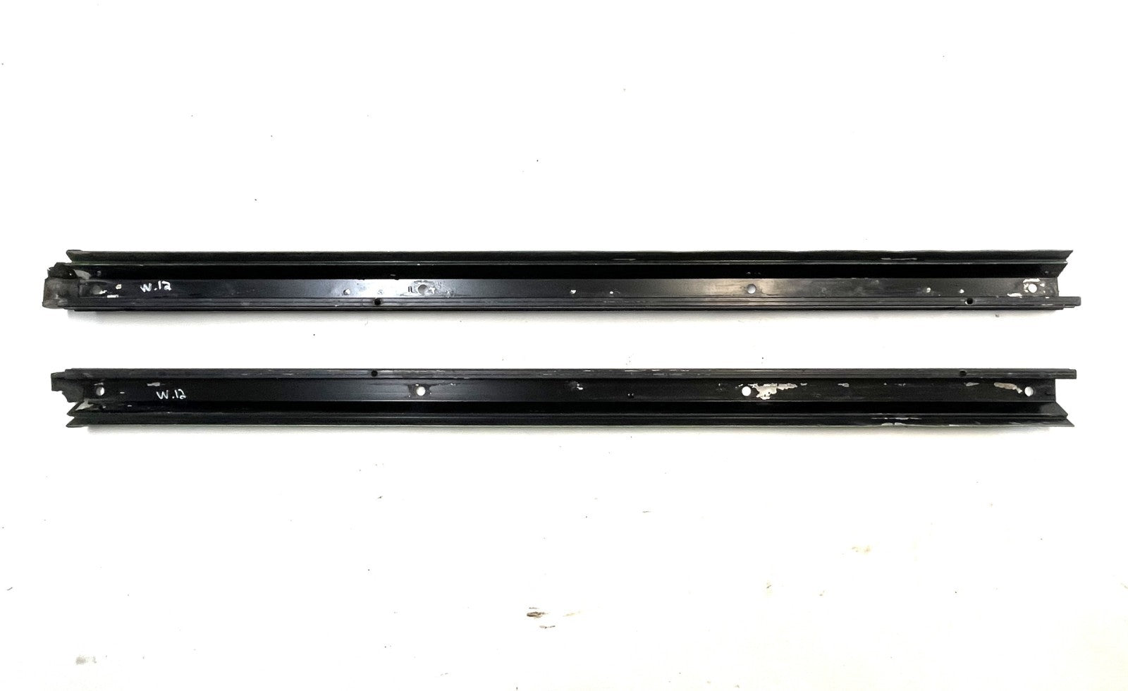 Jeep YJ Soft Top Side Channel Track Body Rails 87-95 Wrangler FACTORY FREE SHIP