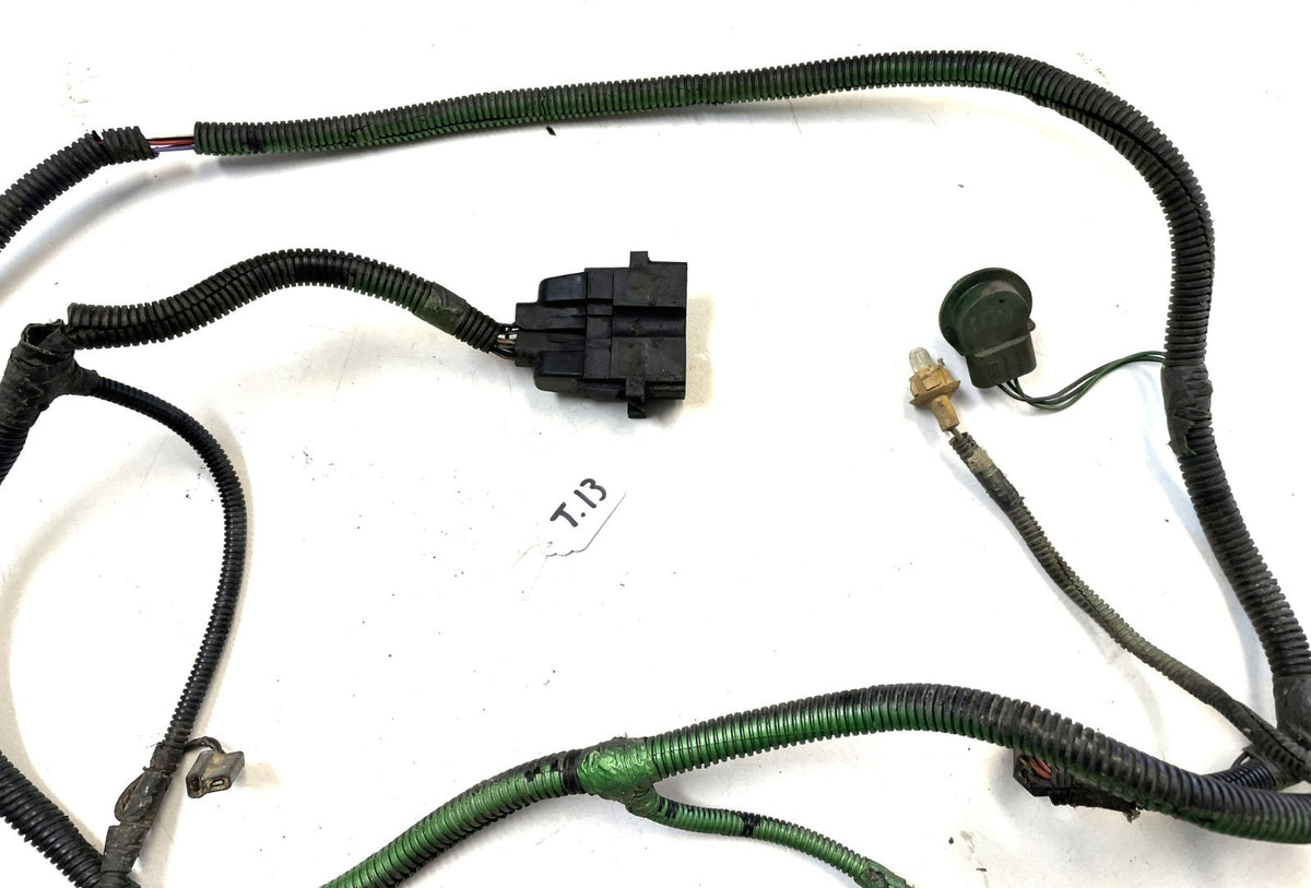 94 - 95 Jeep YJ Wrangler headlight wire harness grill wiring turn signal horn