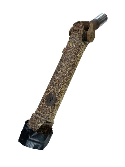 Jeep YJ Wrangler rear drive shaft 14.5” BIG u-joint back 4 cyl manual fits 94 95