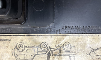 Jeep YJ glove box lid with latch and hinge 87-95 Wrangler door
