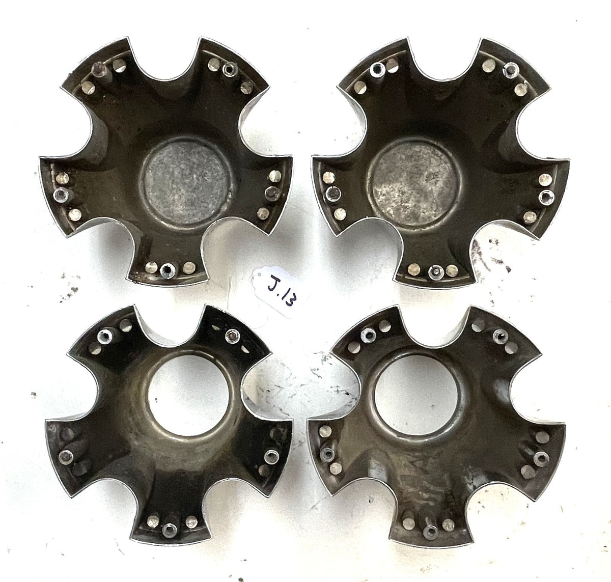 Jeep CJ Center Caps CJ5 CJ7 FACTORY Chrome Wheel Centers Laredo Cap FREE SHIP