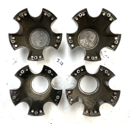 Jeep CJ Center Caps CJ5 CJ7 FACTORY Chrome Wheel Centers Laredo Cap FREE SHIP