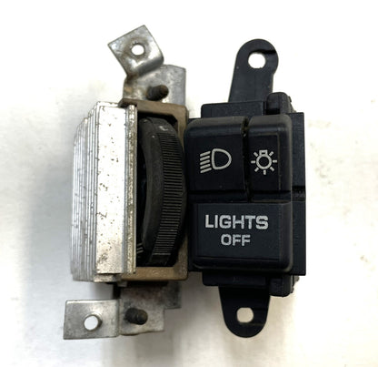 Jeep YJ Wrangler Head Light and Dimmer Switch Switches Headlight fits 87-95 !