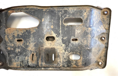 Jeep YJ transmission skid plate metal Mount Crossmember Belly Pan 87-95 Wrangler