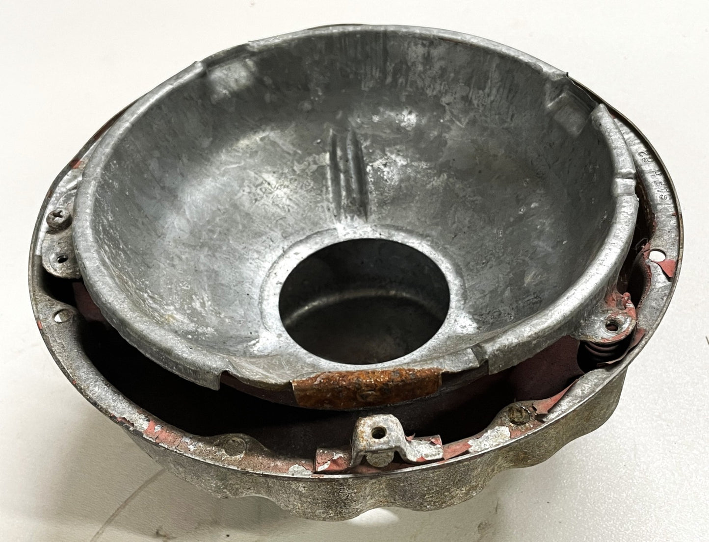 Jeep CJ5 M38A1 headlight buckets head light basket adjuster chrome retainer