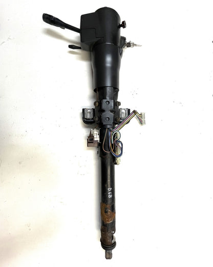 Jeep YJ Tilt Steering Column grey trim 87-95 Wrangler manual BOLT IN READY!