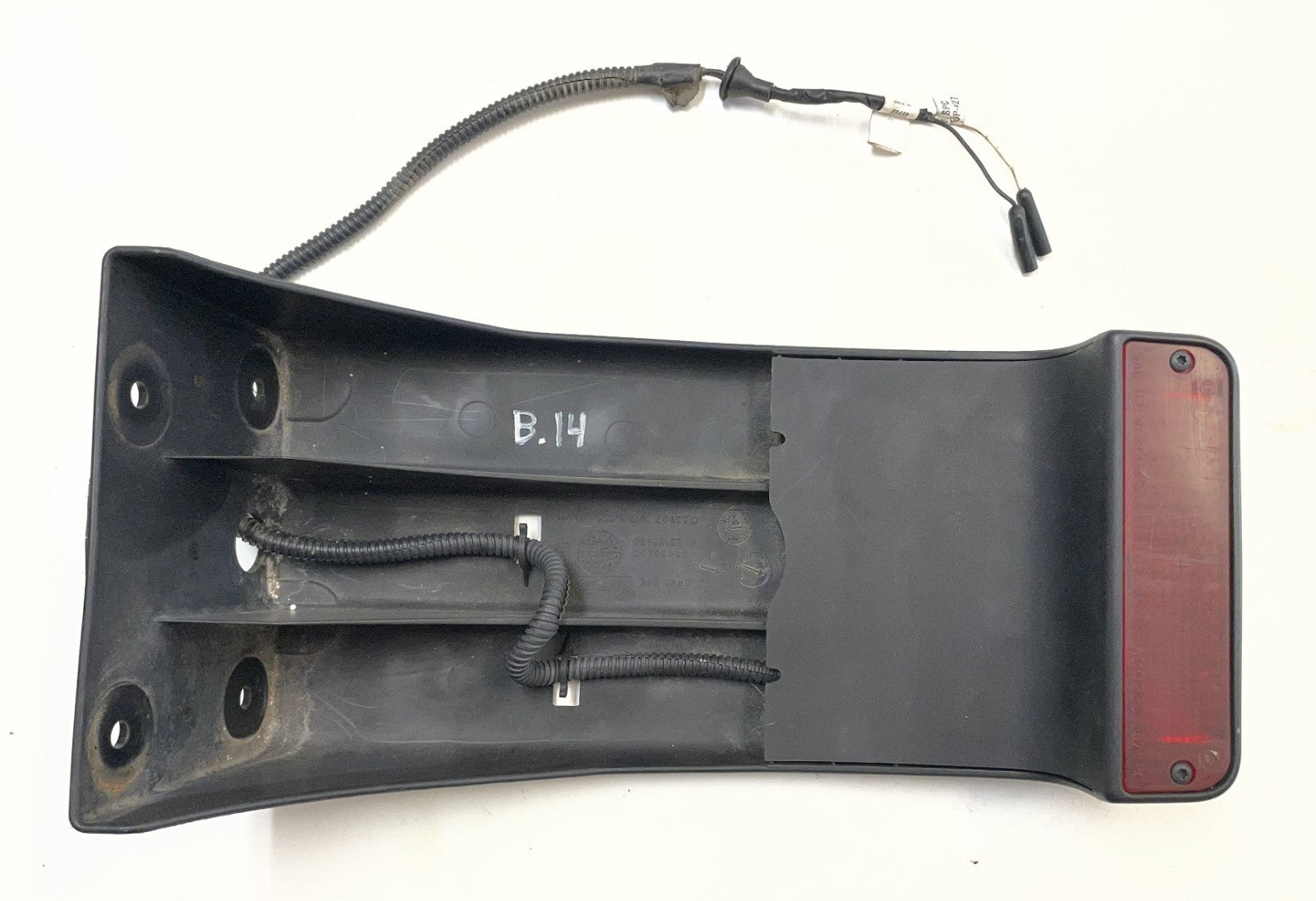 Jeep TJ 3rd Brake Light Lamp Bracket Wires Plastic 97-06 Wrangler third