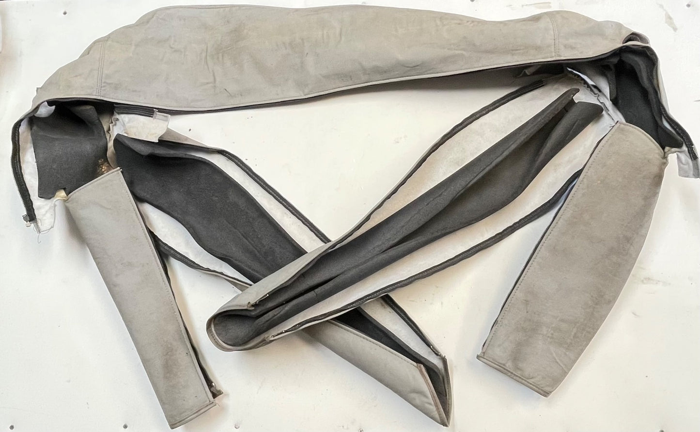Jeep YJ roll bar padding fits 87-91 Wrangler grey gray FREE SHIPPING