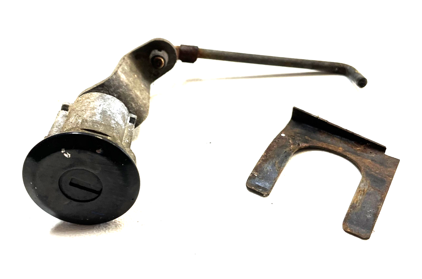 Jeep CJ7 YJ Full Door Key Lock Cylinder and Linkage Rod Wrangler fits 81-90