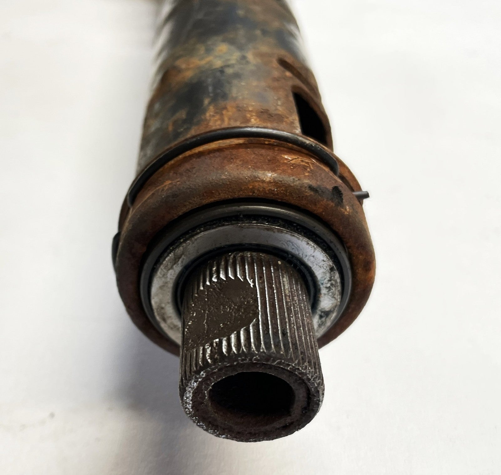 Jeep CJ Steering Column CJ7 CJ5 AMC GM J10 Cherokee CJ8 NOT TILT Cracked Trim !