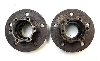 Jeep CJ disc brake bearing hub Dana 30 fits 78-81 CJ5 CJ7 6 bolt hubs (pair)