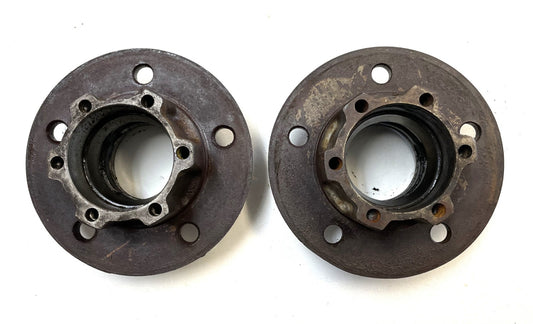 Jeep CJ disc brake bearing hub Dana 30 fits 78-81 CJ5 CJ7 6 bolt hubs (pair)