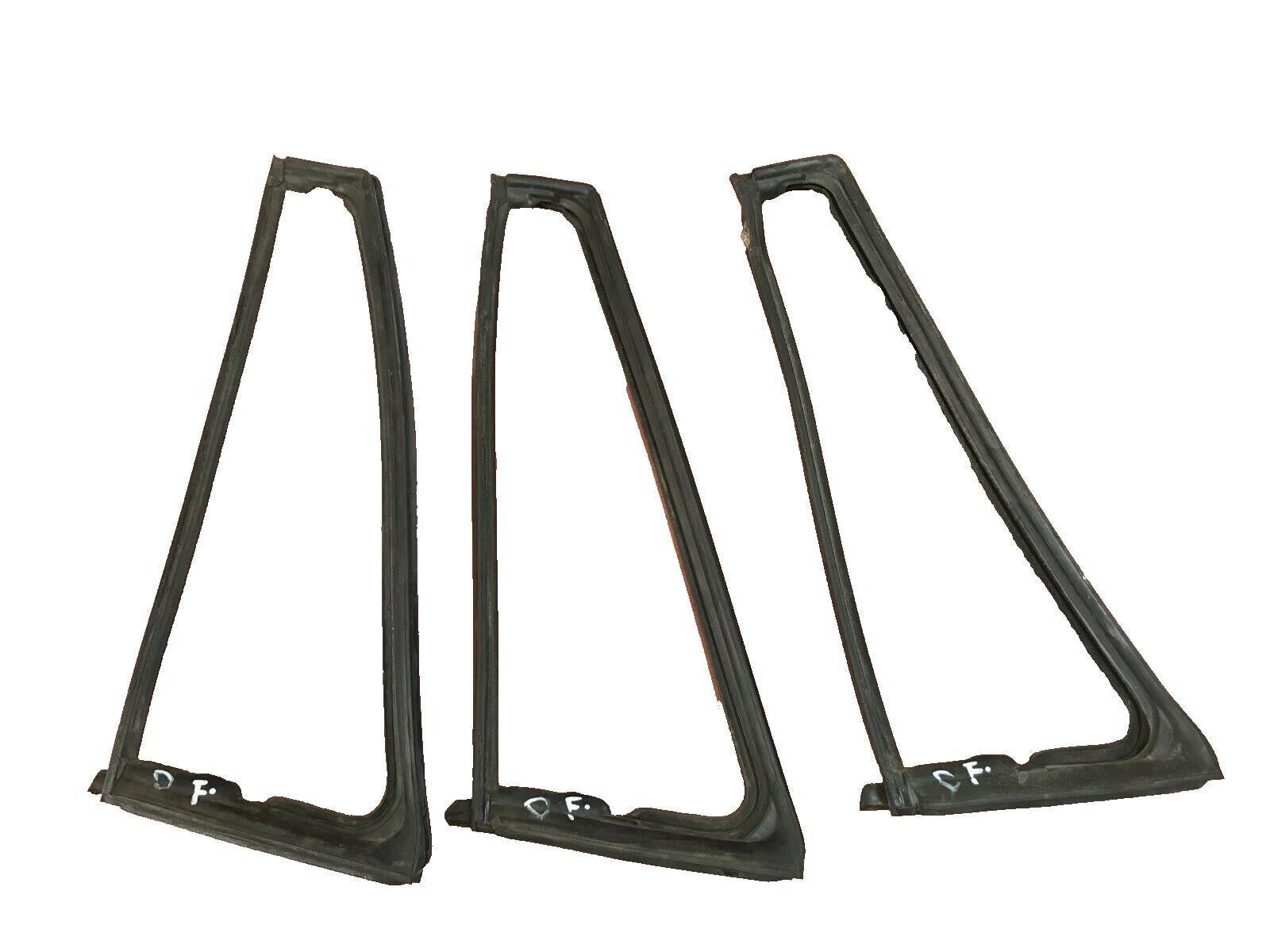 Jeep wing window gasket CJ7 YJ 82-95 Wrangler driver side left AMC vent glass