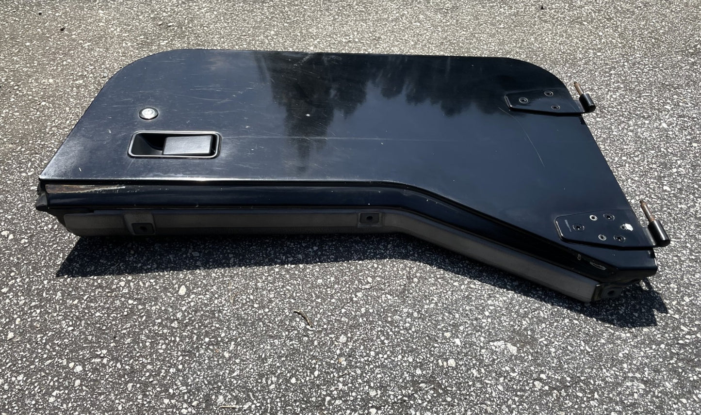 Jeep TJ Wrangler half doors black left right door fits 97-06 agate grey panels