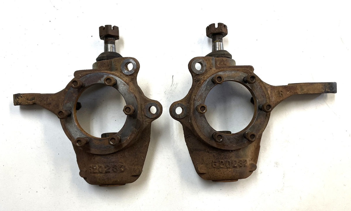 Jeep CJ disc brake steering knuckles 78-81 CJ5 CJ7 Dana 30 narrow track