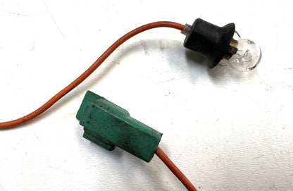 Jeep CJ factory clock wiring harness light bulb CJ5 CJ7 CJ8 AMC wire FREE SHIP