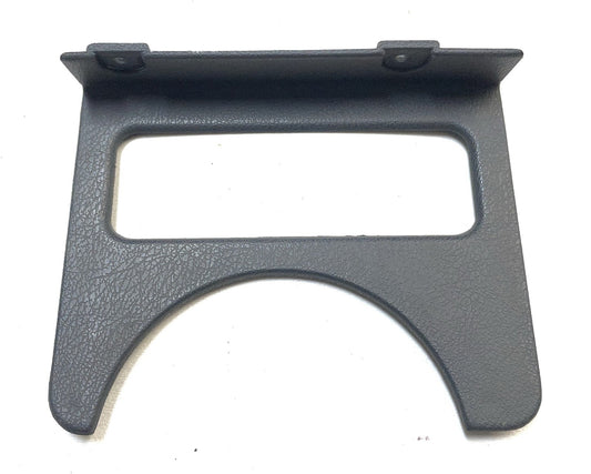 Jeep YJ dash trim warning light bezel plastic cover Dark grey 92-95 Wrangler