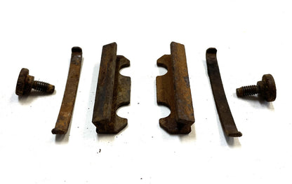 Jeep CJ Disc Brake Caliper Retainer Bracket w/ screws CJ5 CJ7 CJ8 AMC 78-81 Pair