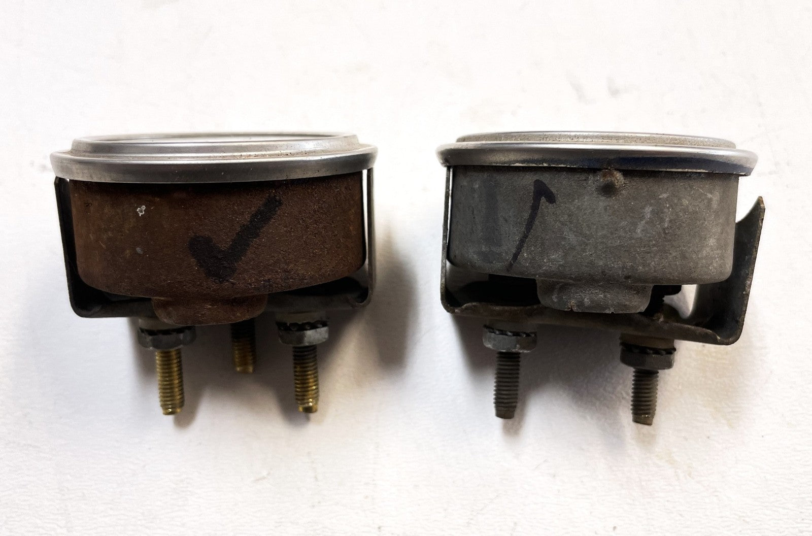 Jeep CJ Oil Pressure Volts Gauge Factory Faria CJ5 CJ7 CJ8 AMC Gauges Battery !!