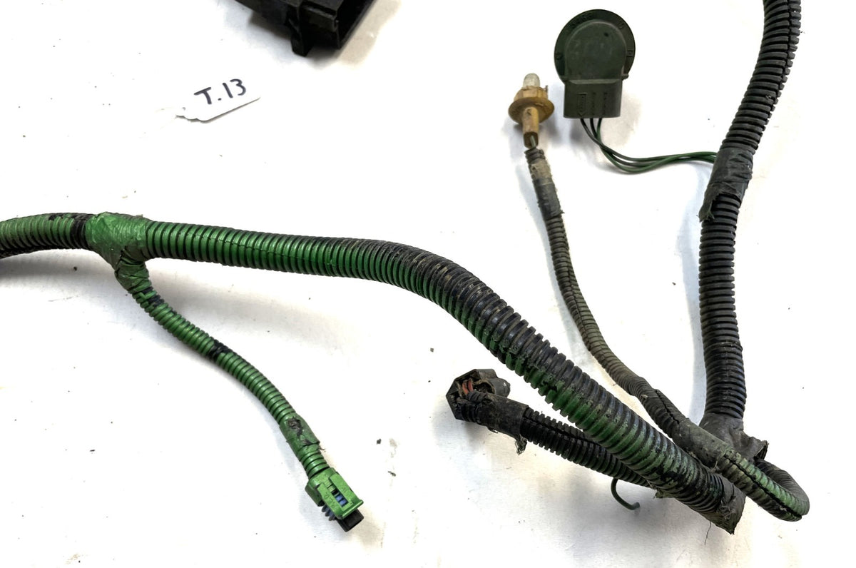 94 - 95 Jeep YJ Wrangler headlight wire harness grill wiring turn signal horn