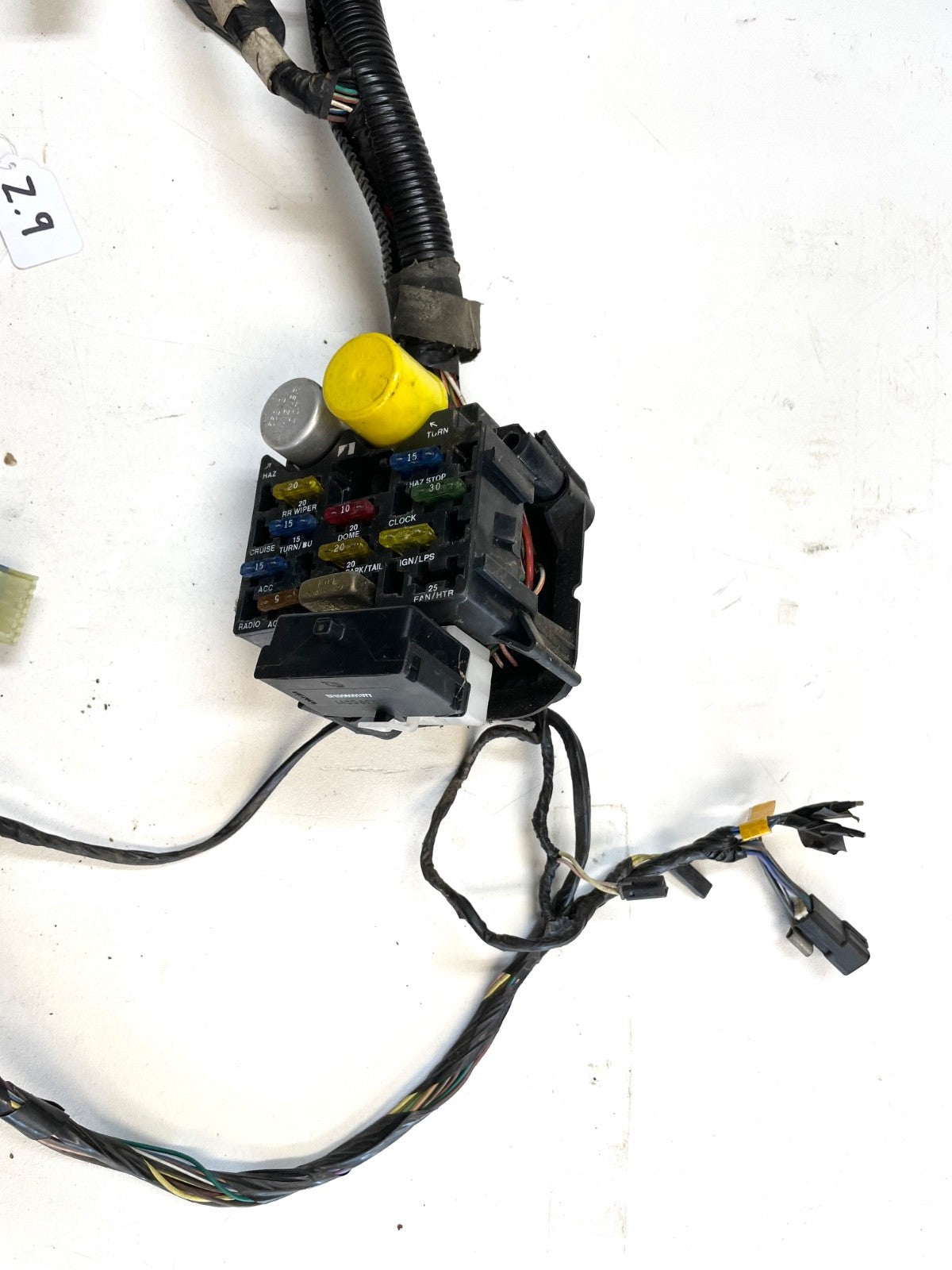 Jeep YJ Dash Wire Harness 92-95 Wrangler Wiring 2.5 4.0 10 pin FREE SHIP!