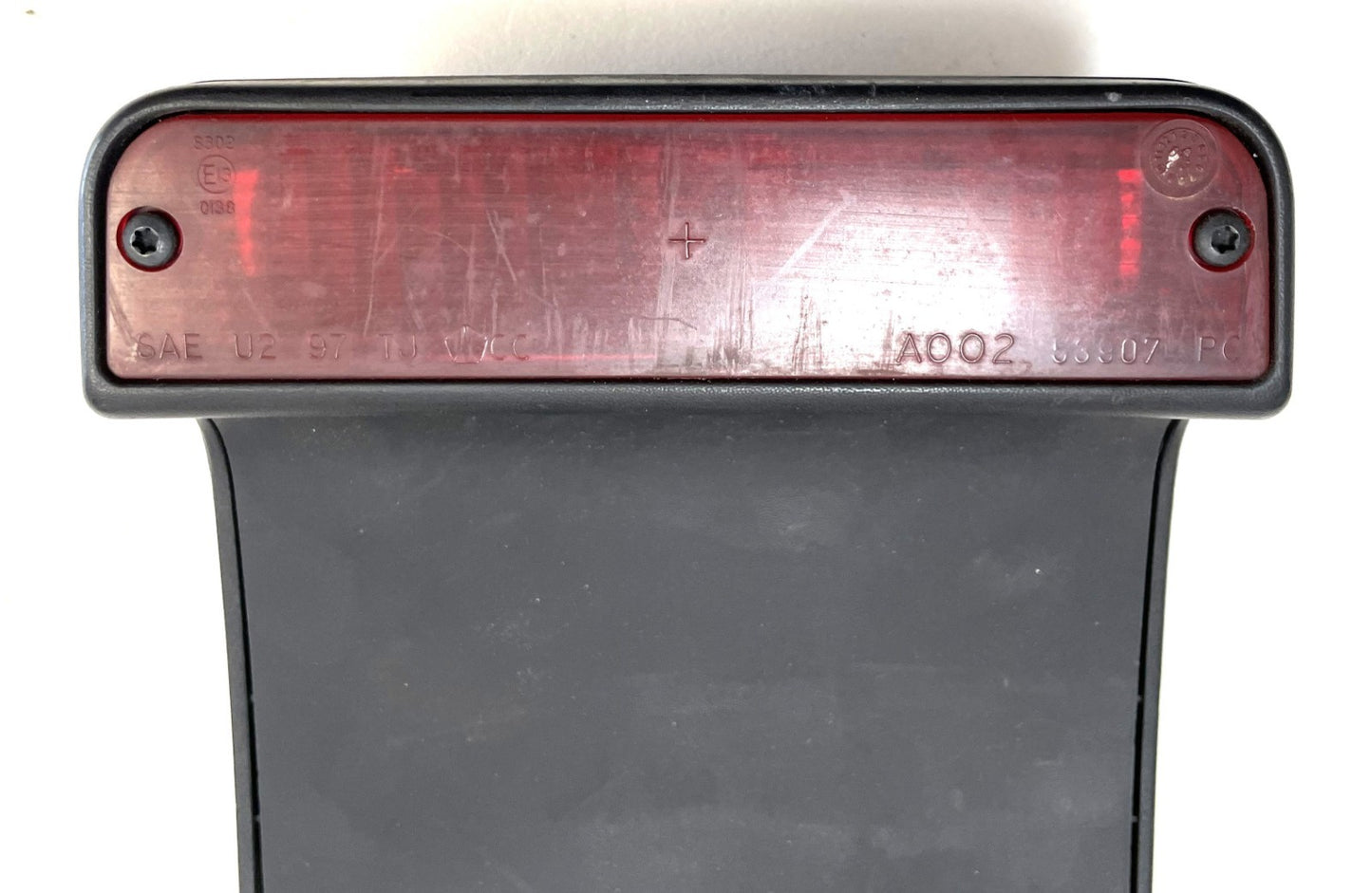Jeep TJ 3rd Brake Light Lamp Bracket Wires Plastic 97-06 Wrangler third