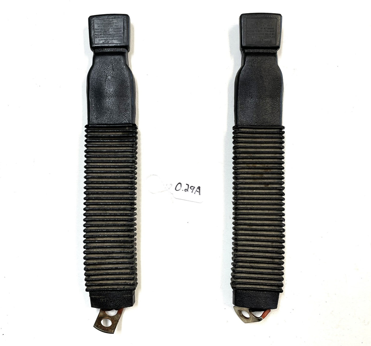 Jeep CJ Front Seat Belt buckles Seatbelt End Driver n Passenger female CJ5 CJ7