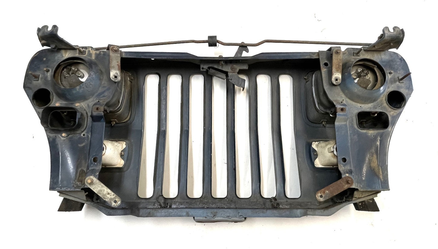 Jeep YJ grill navy blue grille Head lights signals fits 87-95 Wrangler FREE SHIP