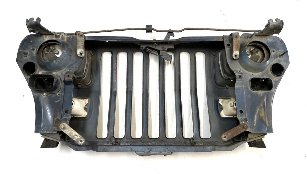 Jeep YJ grill navy blue grille Head lights signals fits 87-95 Wrangler FREE SHIP