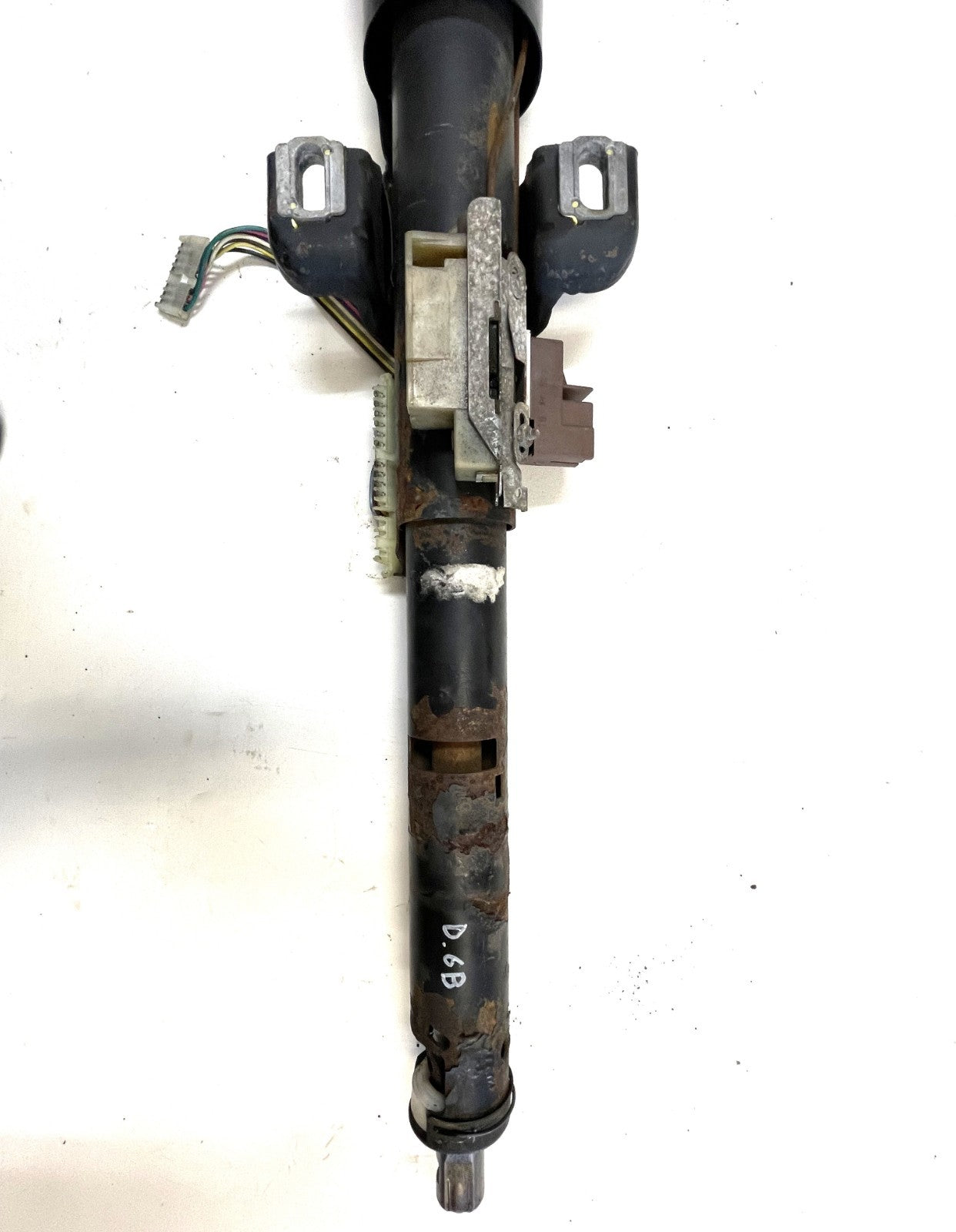 Jeep YJ Tilt Steering Column grey trim 87-95 Wrangler manual BOLT IN READY!